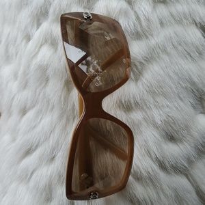 AUTHENTIC VINTAGE CHANEL CC LOGO SHIELD SUNGLASSES